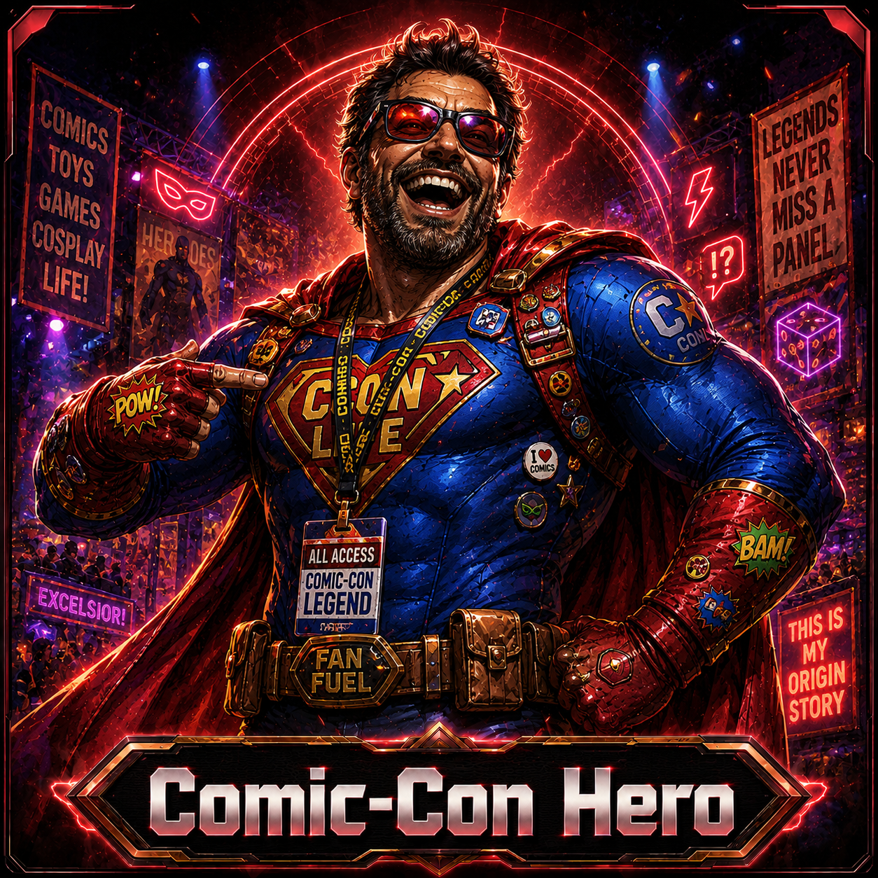 Comic-Con Hero opponent portrait