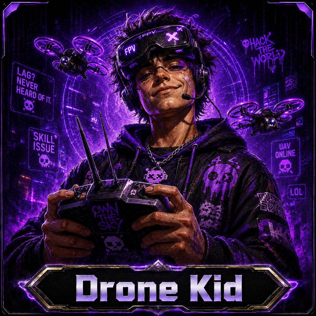Drone Kid opponent portrait