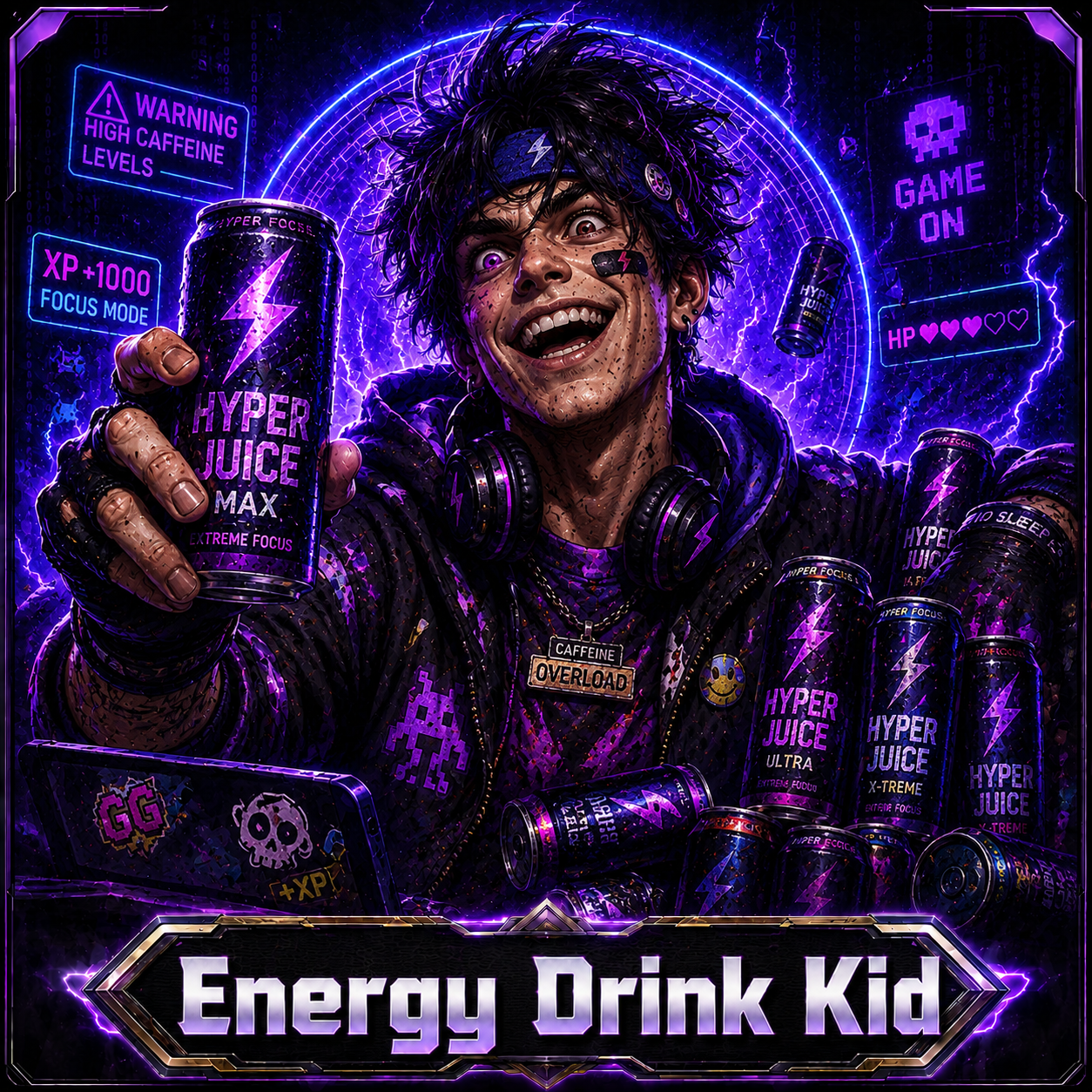 Energy Drink Kid opponent portrait