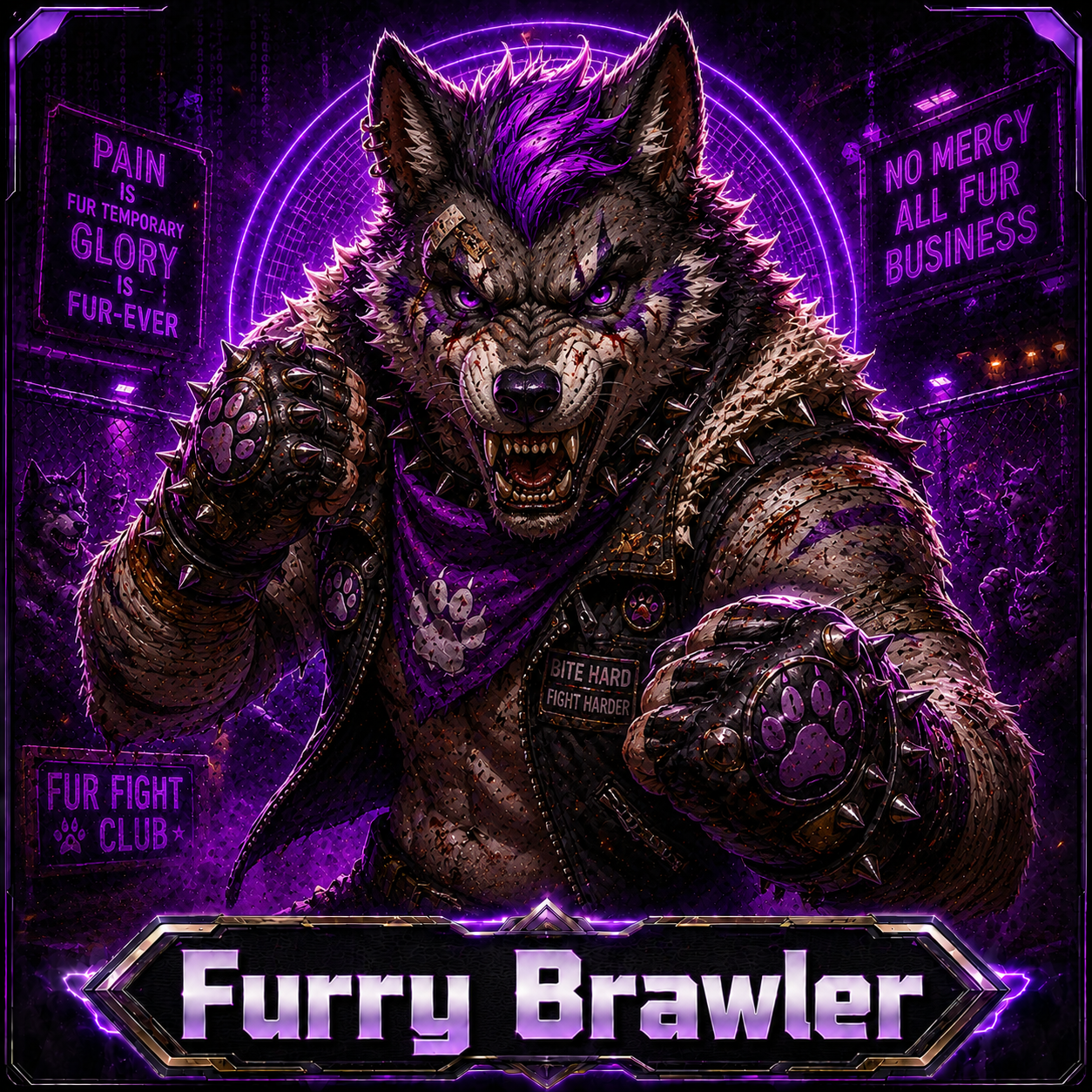 Furry Brawler opponent portrait