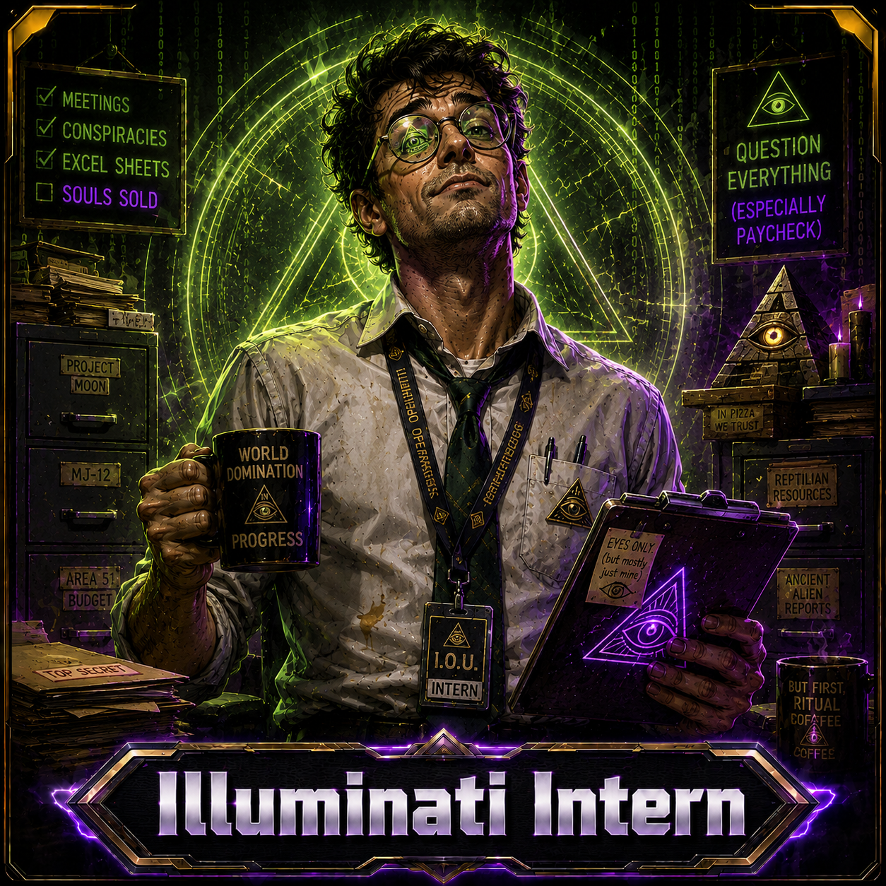 Illuminati Intern opponent portrait