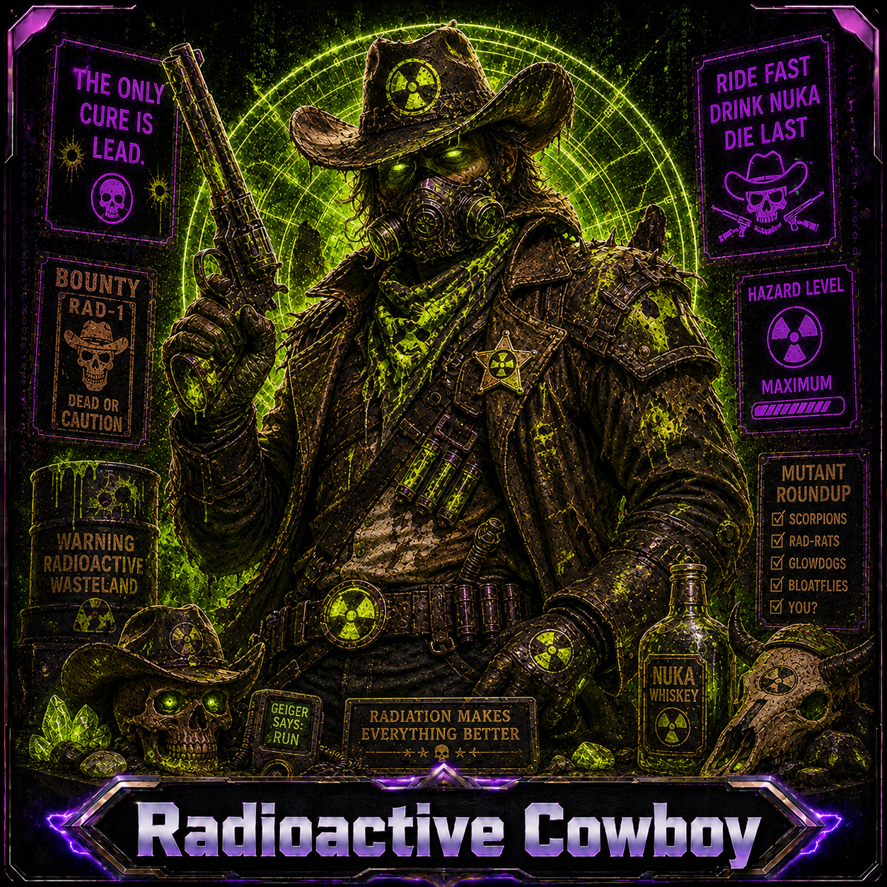 Radioactive Cowboy opponent portrait