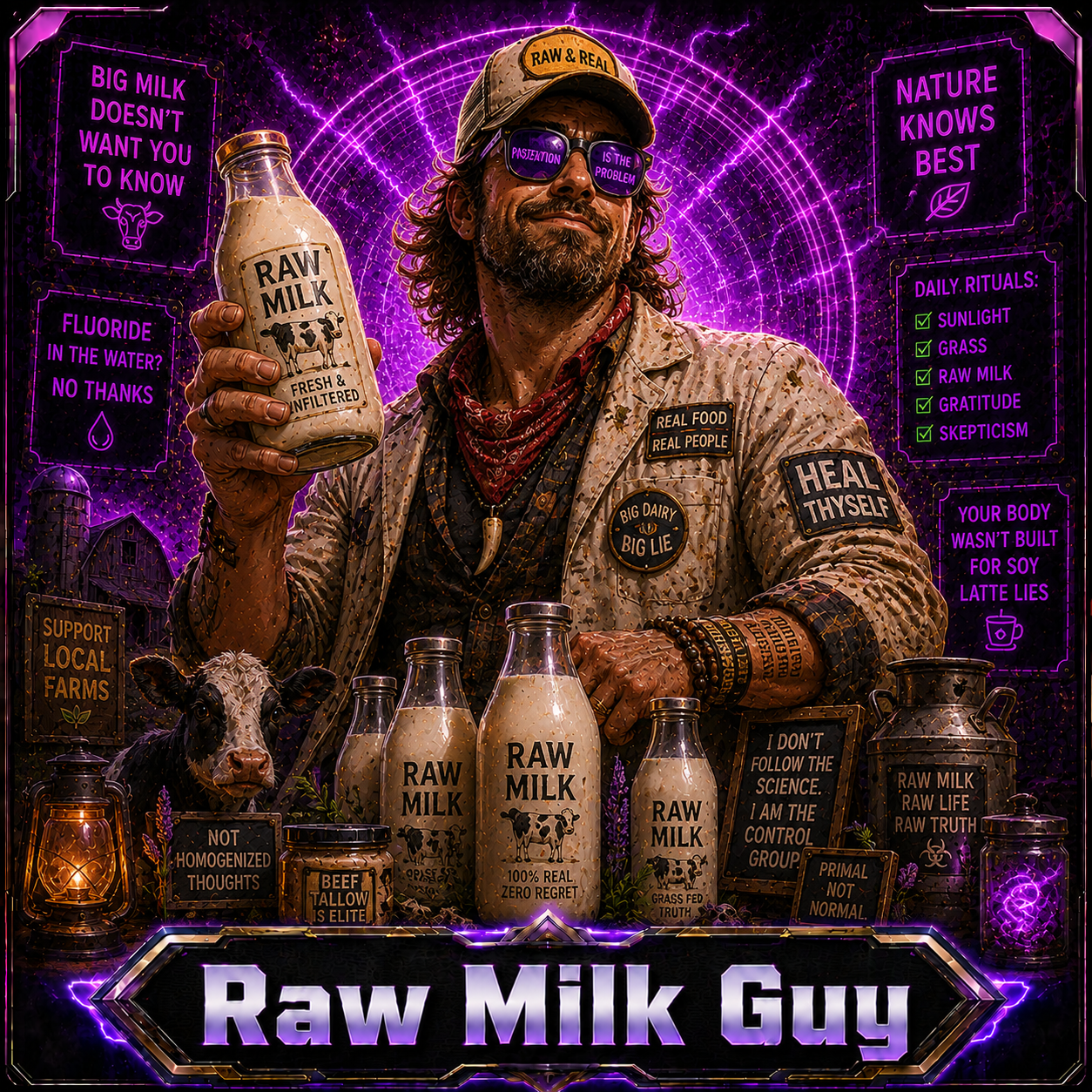 Raw Milk Guy opponent portrait