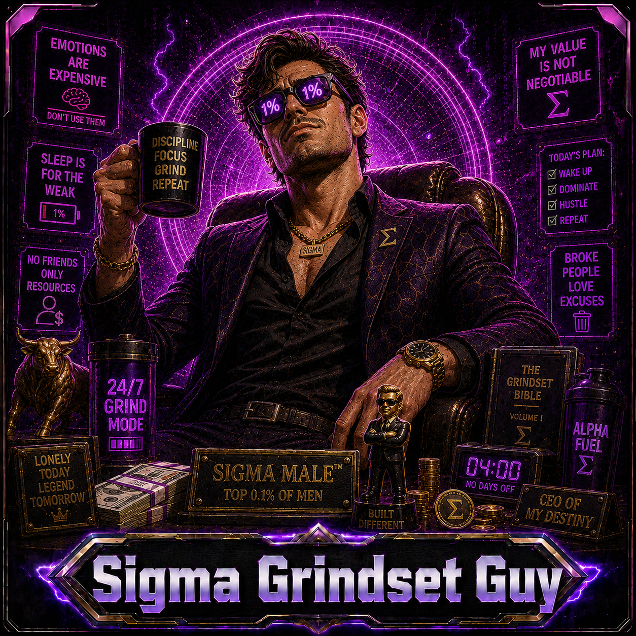 Sigma Grindset Guy opponent portrait
