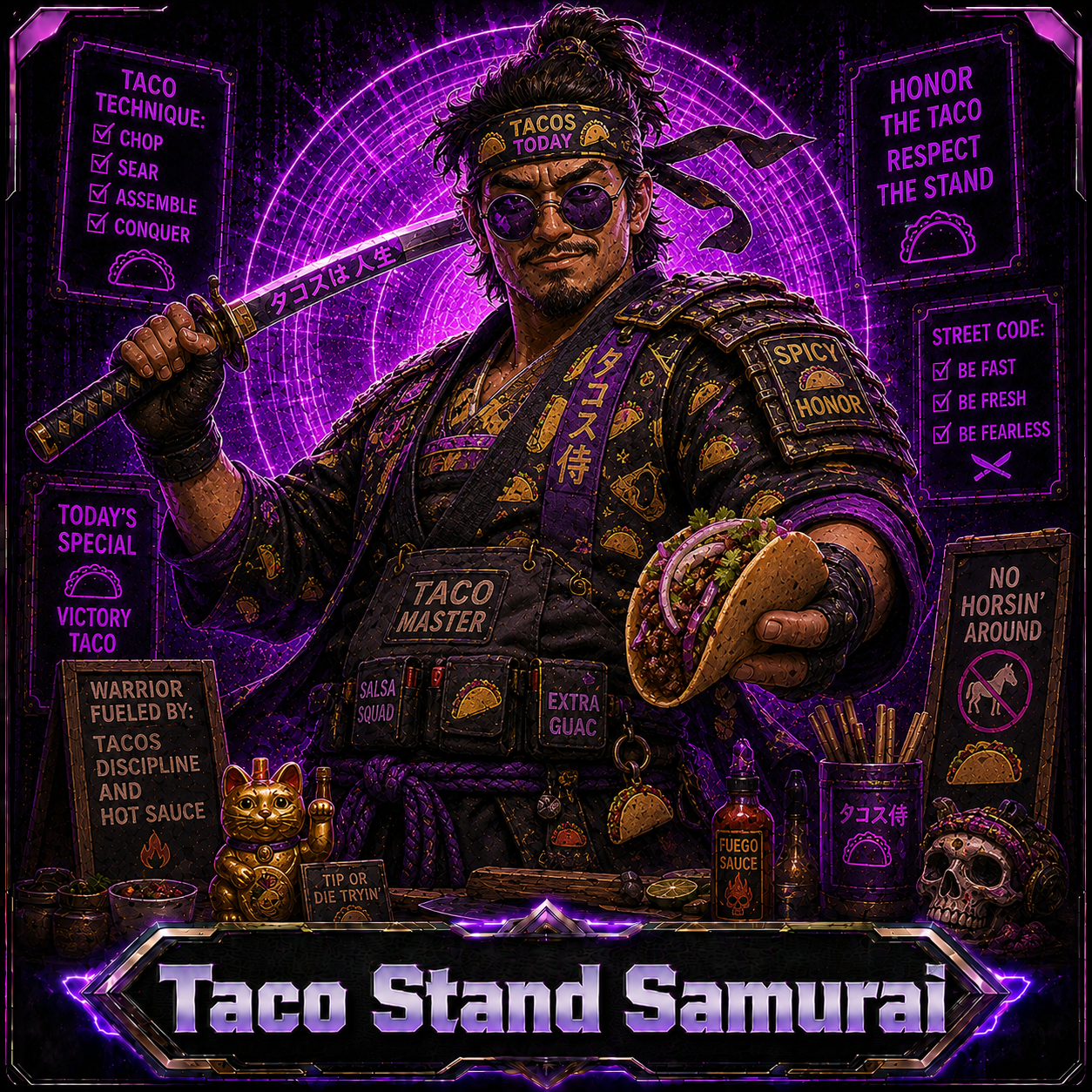 Taco Stand Samurai opponent portrait