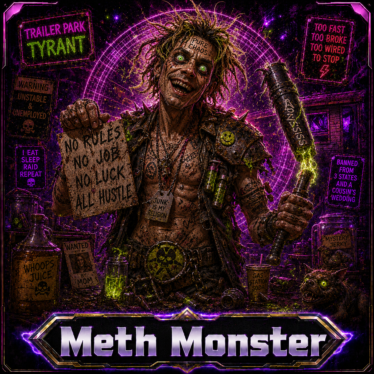 Meth Monster opponent portrait